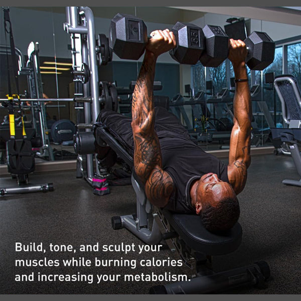 20LB Solid Cast Iron Dumbbells