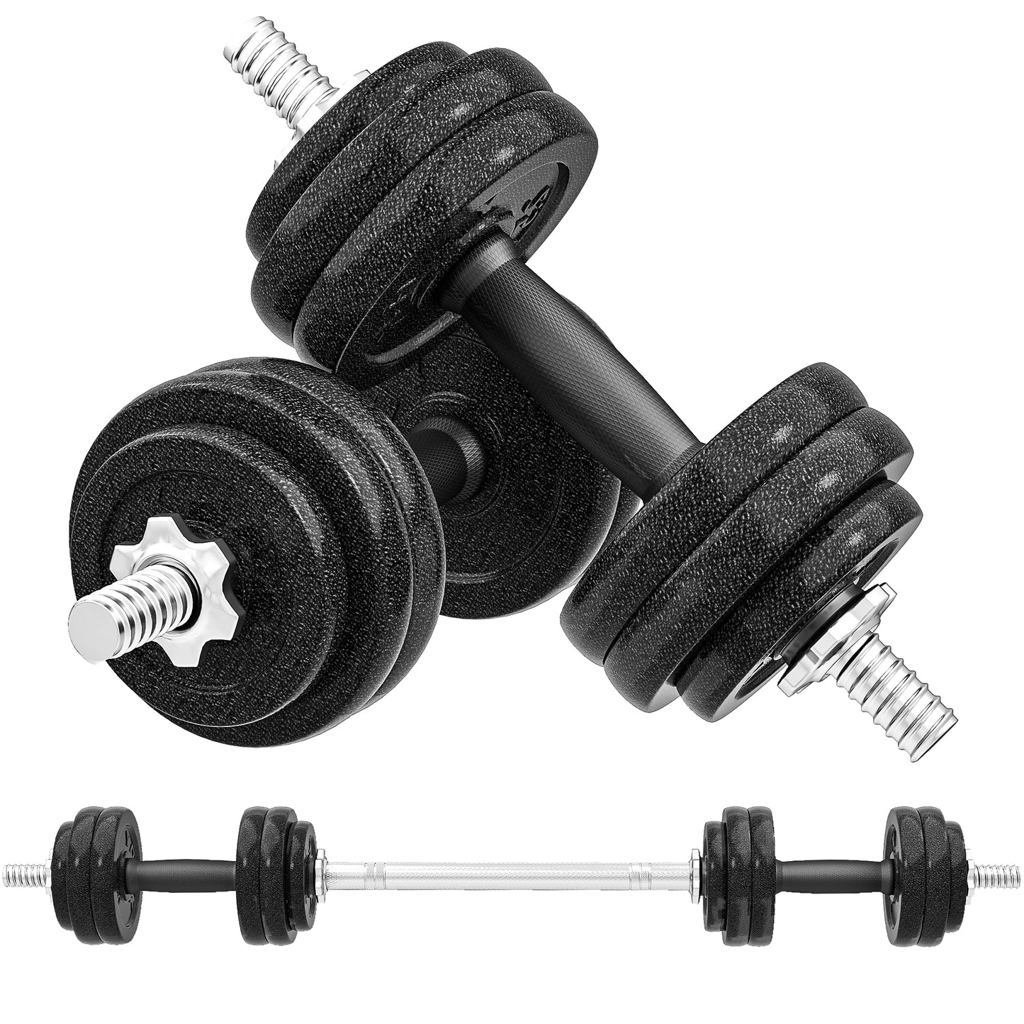2-in-1 Adjustable Dumbbells