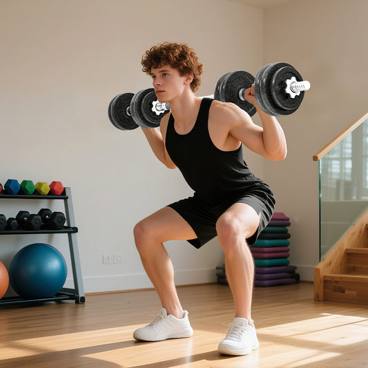 2-in-1 Adjustable Dumbbells