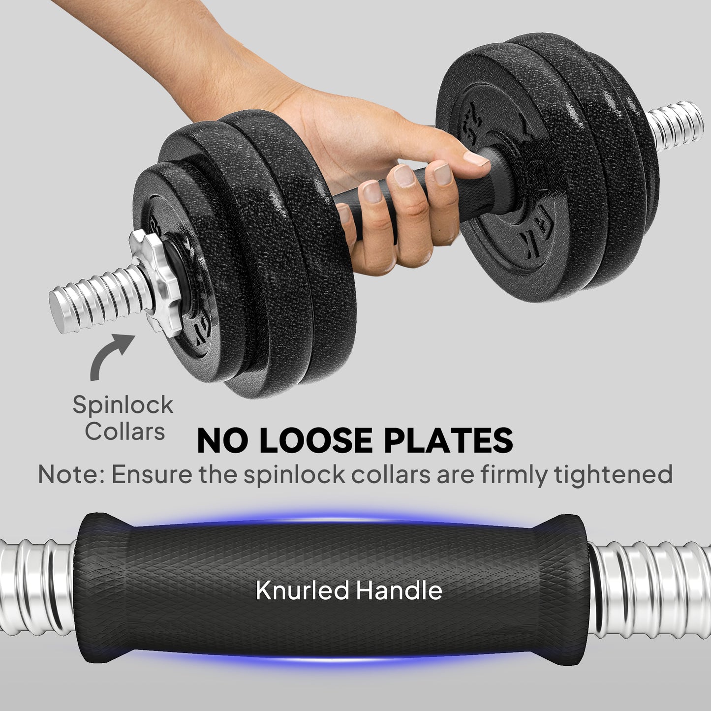 2-in-1 Adjustable Dumbbells