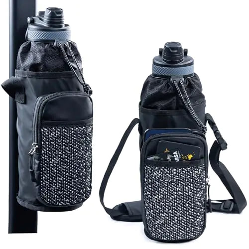 SPORJET Magnetic Gym Bottle Bag